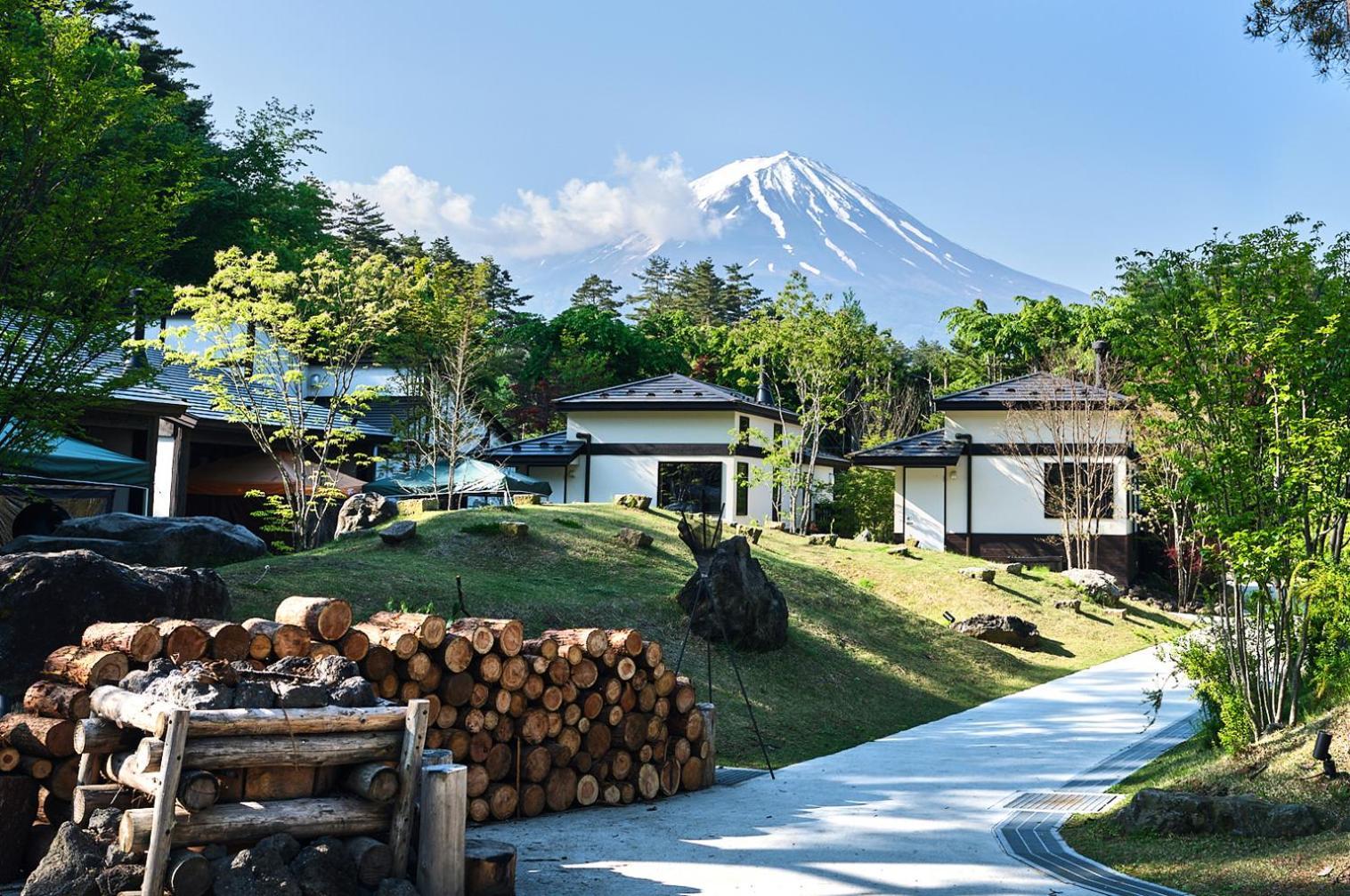 Glamping Villa Hanz Kawaguchiko Фудзі-Каваґутіко Екстер'єр фото