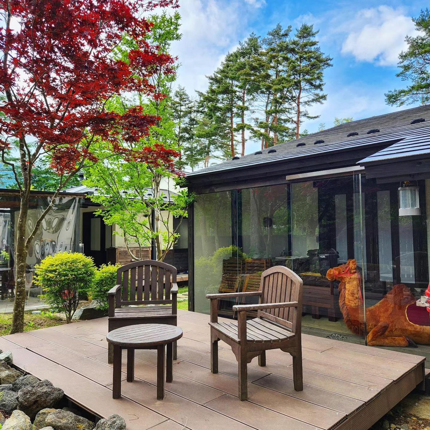 Glamping Villa Hanz Kawaguchiko Фудзі-Каваґутіко Екстер'єр фото